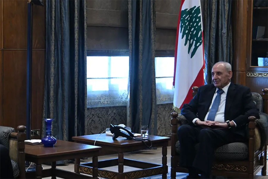 الرئيس بري بحث مع زواره الجهود السياسية لوقف العدوان وملف النازحين 