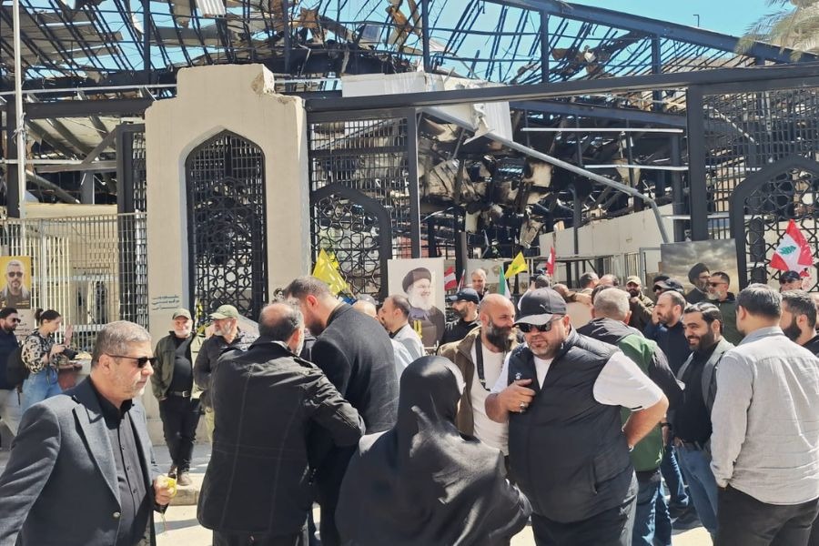 جولة إعلامية في الرويس ــ الضاحية الجنوبية لبيروت لتوثيق الدمار الناتج عن العدوان 