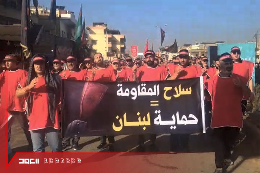 مواكب أربعينية الحسين (ع) في بعلبك: سلاح المقاومة = حماية لبنان