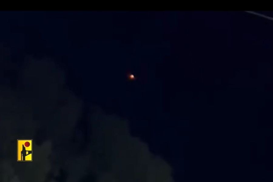 مشاهد من عملية إسقاط المقاومة الإسلامية طائرة مسيّرة في أجواء منطقة العيشيّة