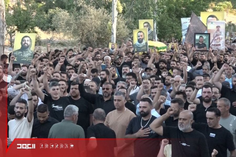 تشييع الشهيد علاء حسن ماضي في بلدة ميدون