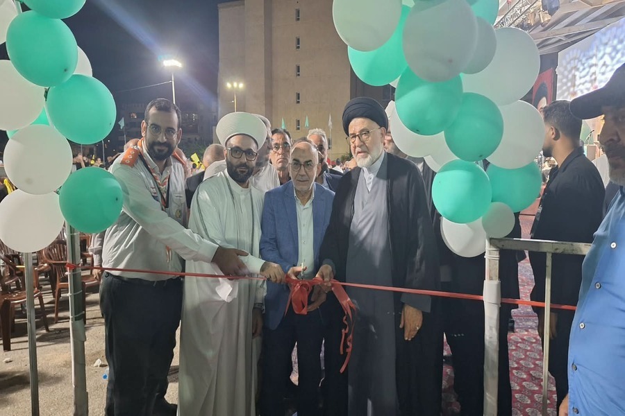 افتتاح معرض حرفي في باحة عاشوراء على هامش مهرجان 