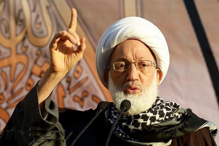 آية الله قاسم: ترامب لا يبأه لشيء مما يرون ويريدون مما تحتمه مصالح بلدانهم ومواقعهم