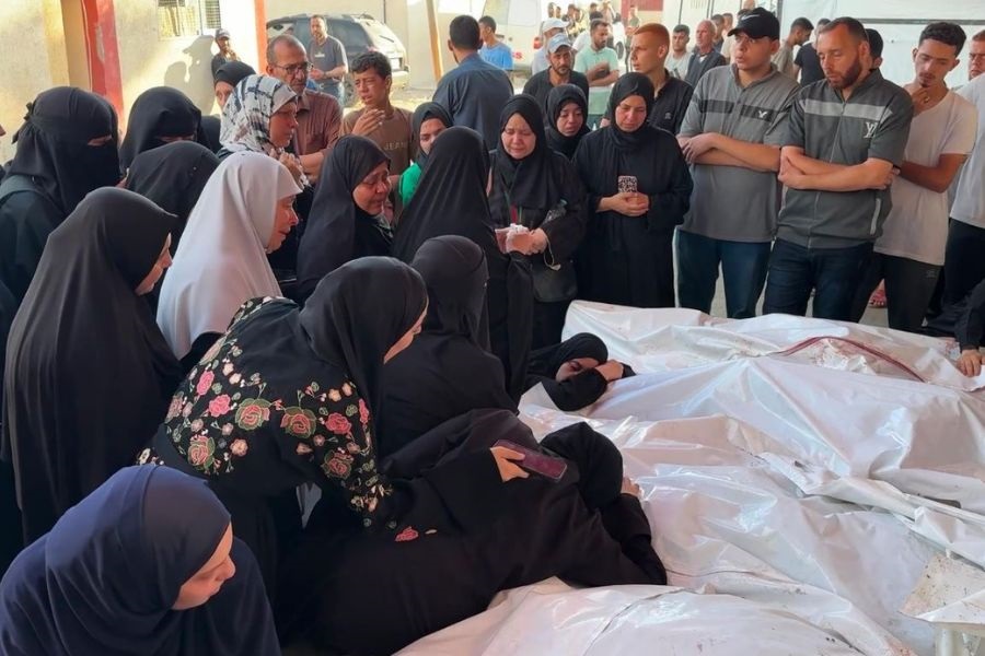 145 شهيدًا في غزة بعضهم من مجزرة ارتكبها الاحتلال في مخيم الشاطئ 