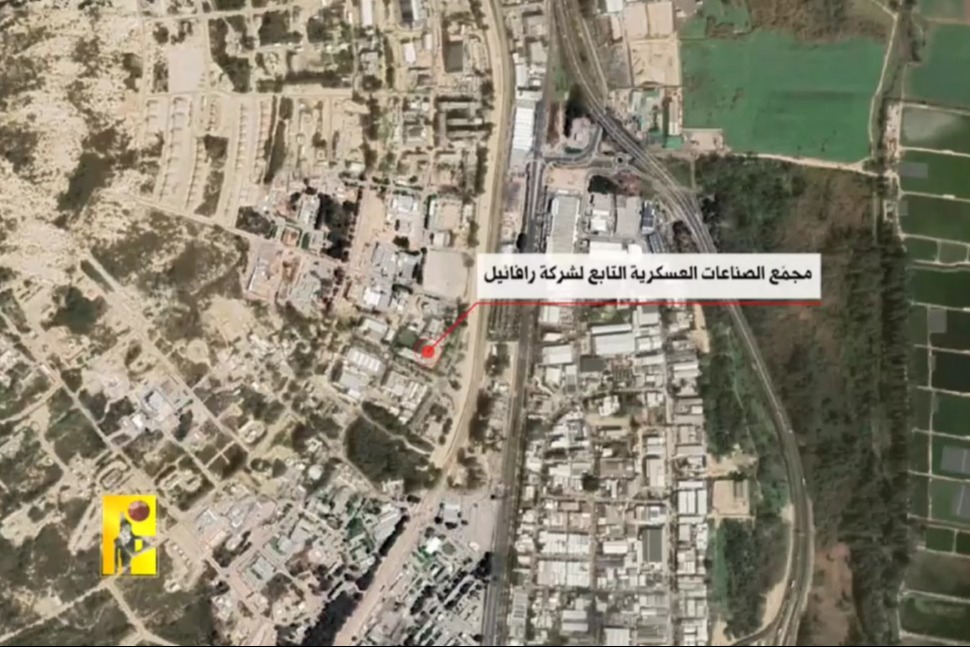  مشاهد من عمليّة استهداف المقاومة الإسلامية مجمّع الصناعات العسكرية 