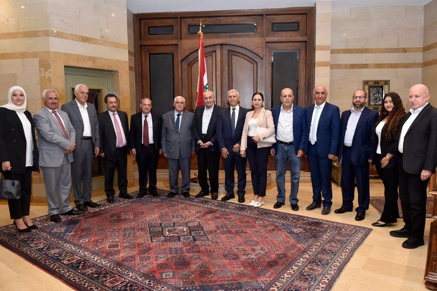 الرئيس بري استقبل 