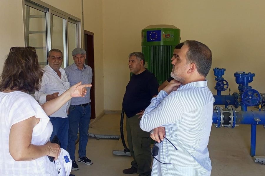 مشاريع حيوية غرب بعلبك: محطة ضخ وطاقة شمسية لتحسين خدمات المياه