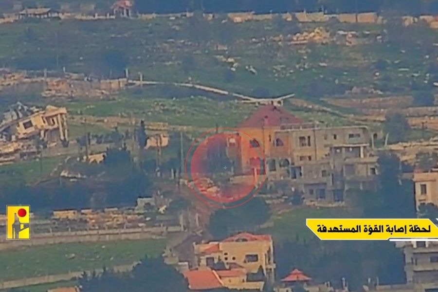 فيديو: استهداف المقاومة الإسلامية تموضعًا لجنود العدو في بلدة الطيبة