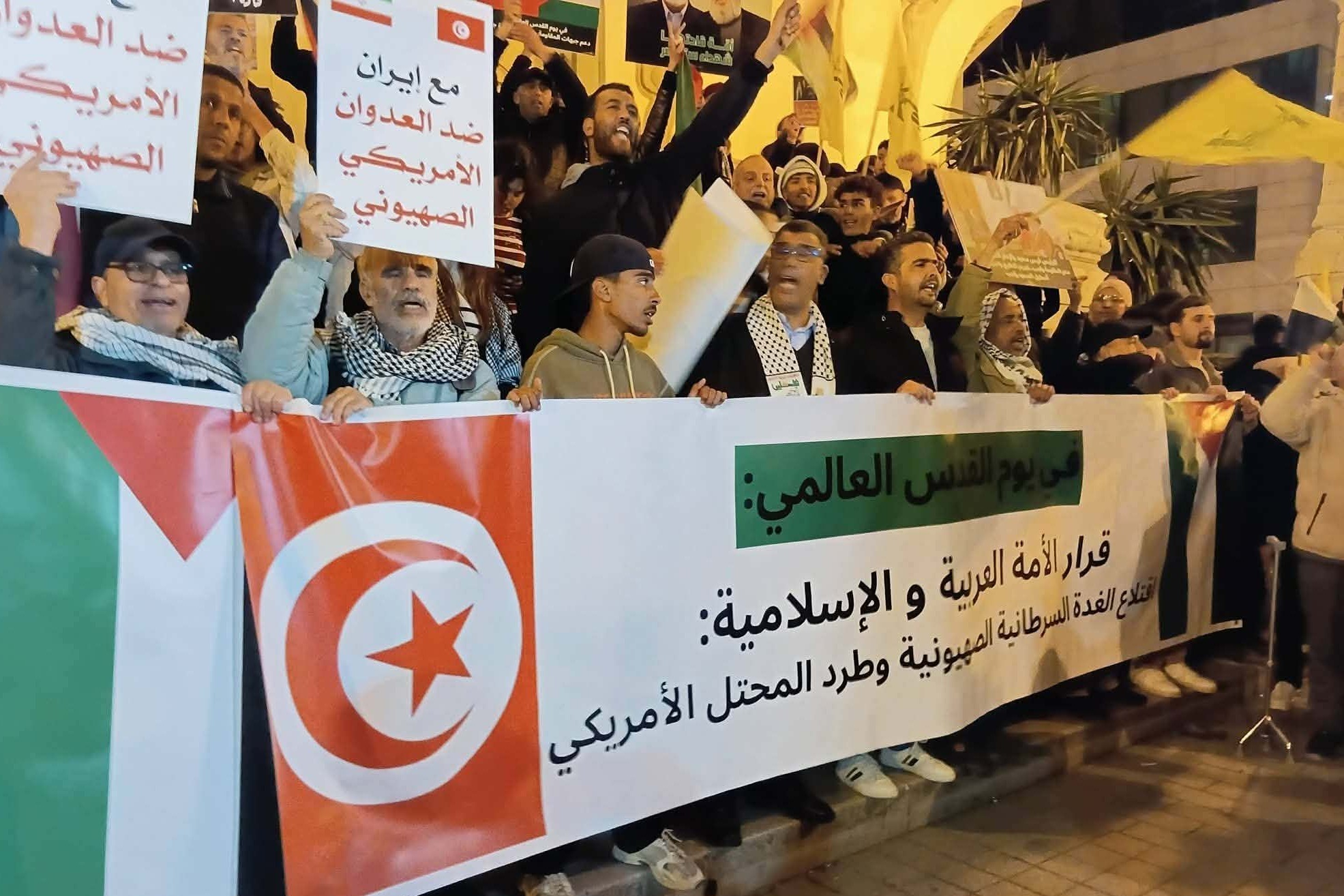 تونس تجدد البيعة للمقاومة في يوم القدس العالمي