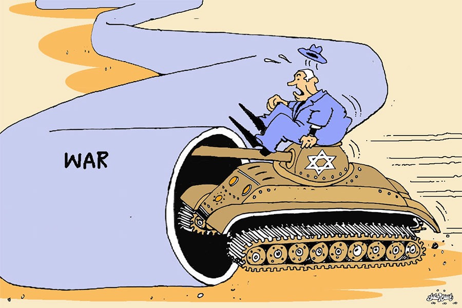 كاريكاتور العهد