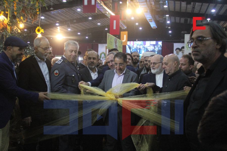 بالصور| حفل افتتاح سوق أرضي 2025 في مجمع سيد الشهداء (ع)
