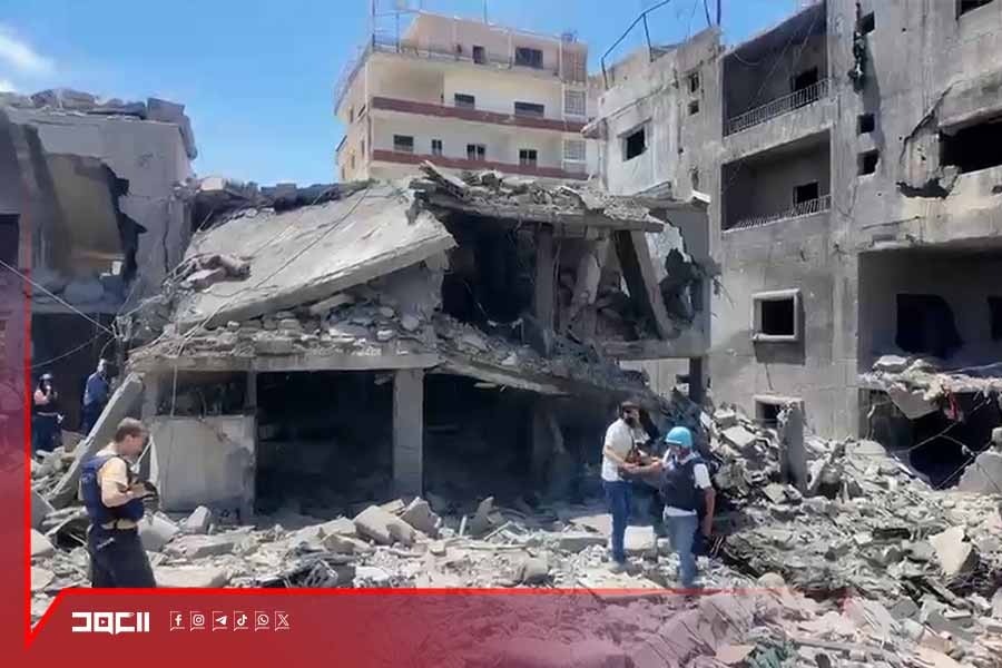 جولةٌ في مدينة صور... توثيقٌ لآثار العدوان في الأحياء المستهدفة
