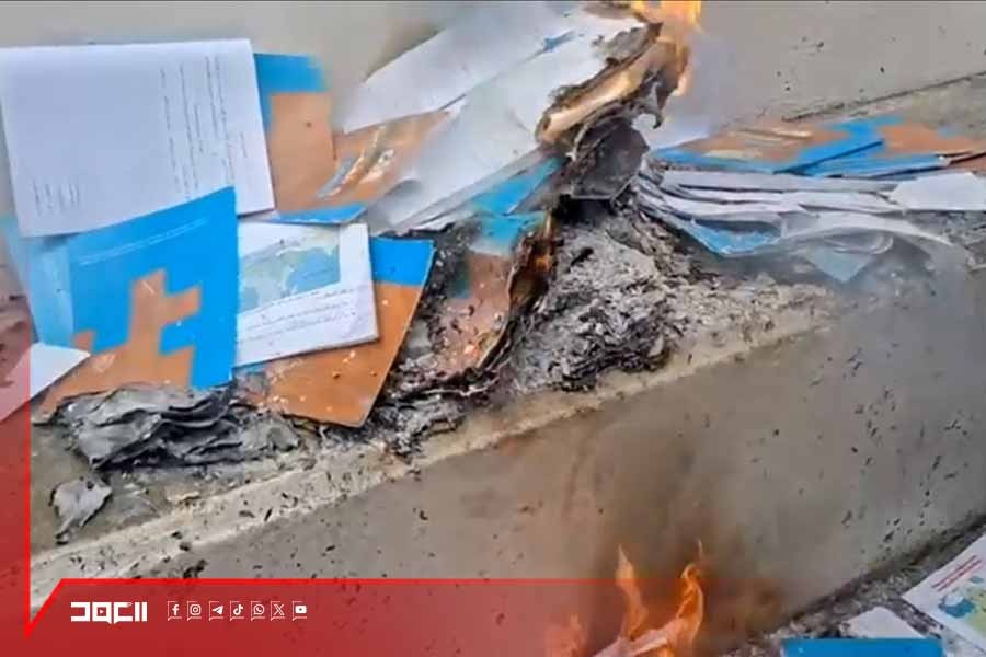 غضب شعبي في مخيمات شمال لبنان احتجاجاً على شطب اسم فلسطين من الخريطة