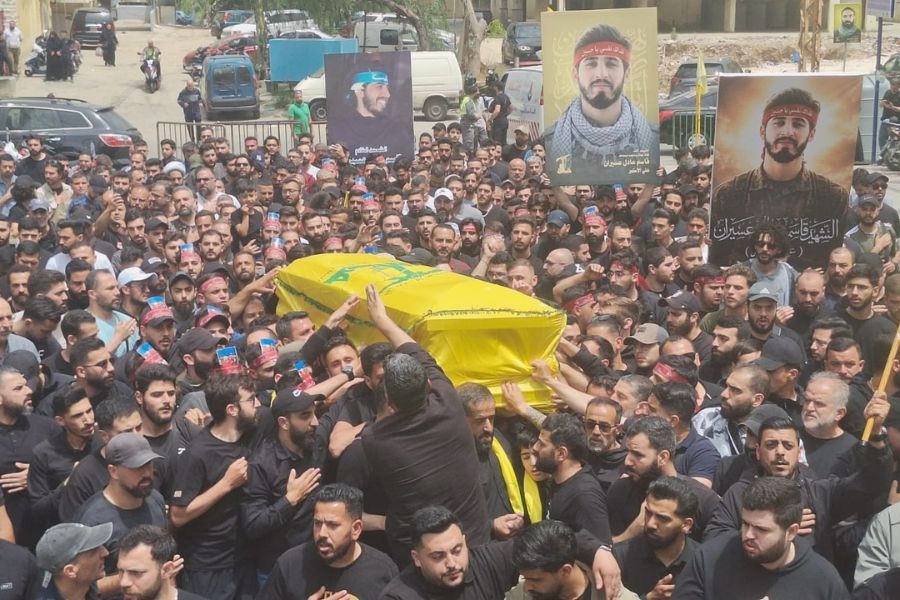 حزب الله يشيّع ثلة من الشهداء في الضاحية الجنوبية لبيروت