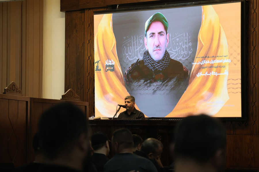 لبنان| مجلس فاتحة عن روح الشهيد جعفر حجازي وزوجته بحضور النائب فياض وفعاليات شعبية ودينية