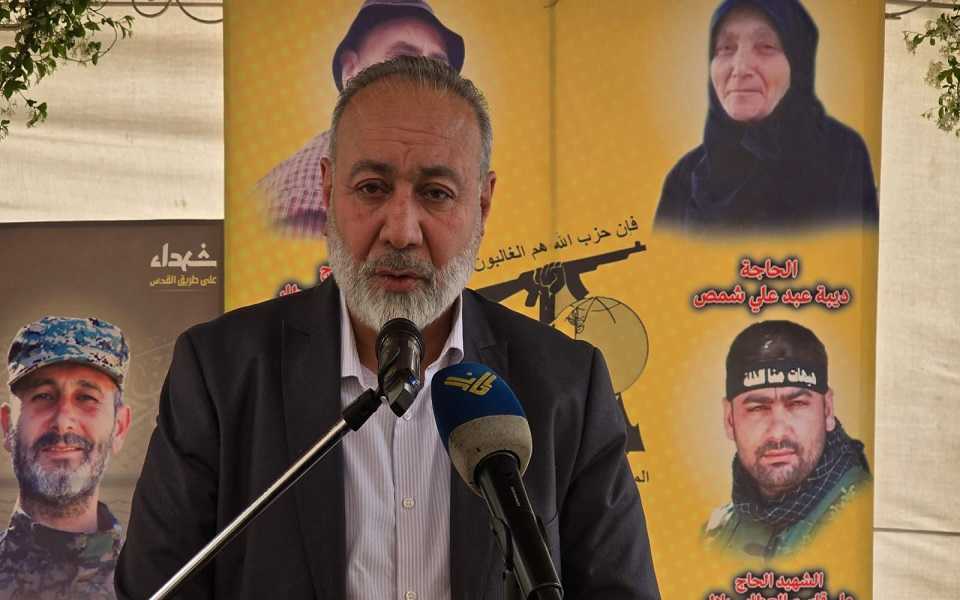 النمر: لائحة التنمية والوفاء في شعت تمثل خيار المقاومة