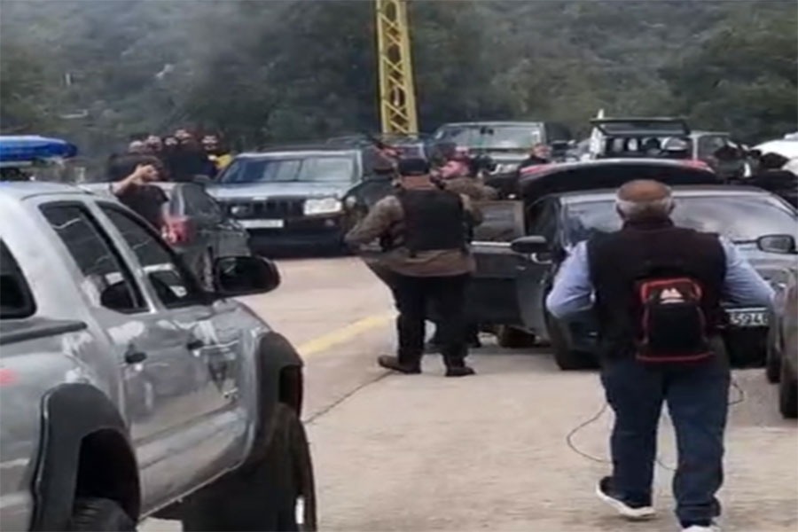 جنازة بيار معوض وزوجته تدحض مزاعم 