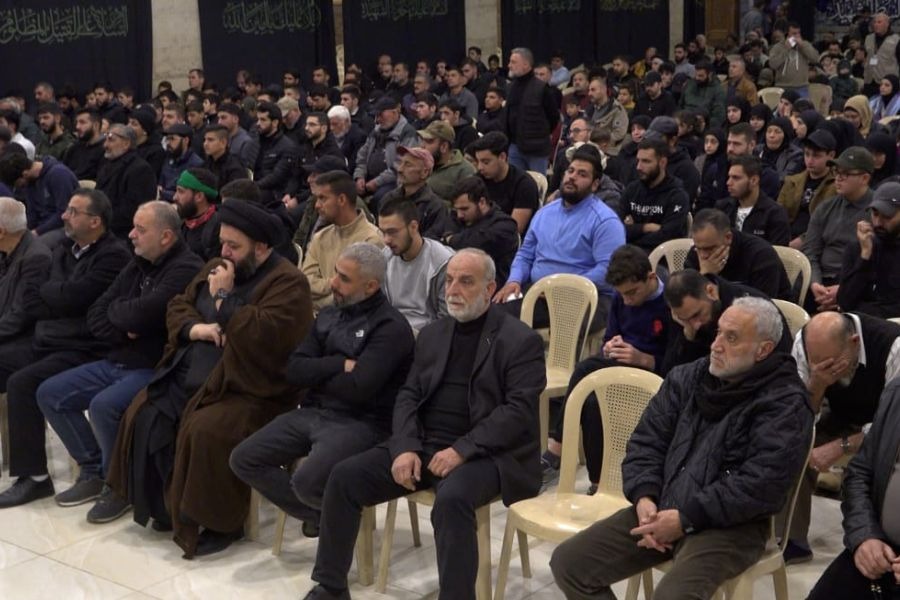 مجلس عزاء بذكرى استشهاد السيدة الزهراء (ع) في مقام السيدة خولة (ع) ببعلبك
