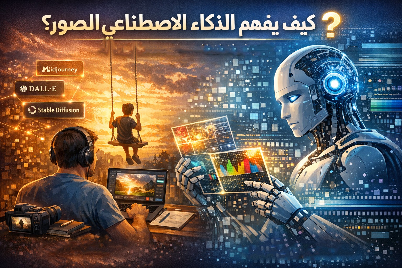 كيف يفهم الذكاء الصناعي الصور؟
