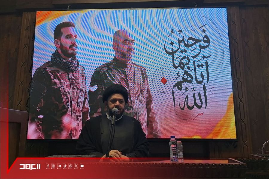 بالصور| حزب الله يحيي الذكرى الثانية لاستشهاد السيد سهيل الحسيني ونجله