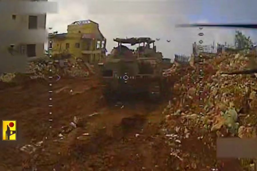 فيديو| استهداف دبابة 