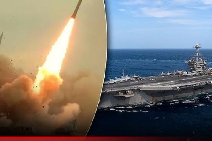 صاروخ أبو مهدي بمواجهة حاملات طائرات ترامب 