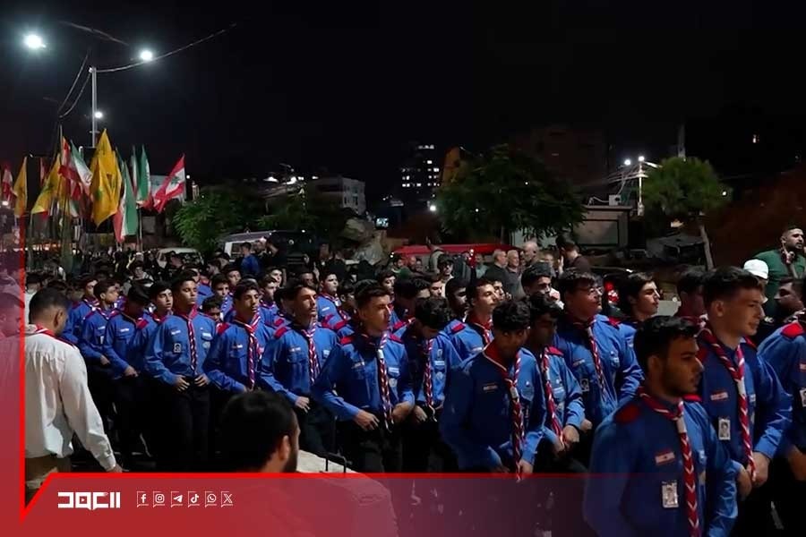في رحاب مرقد السيد نصر الله.. موكب عهدٍ وقسم ورفع راية