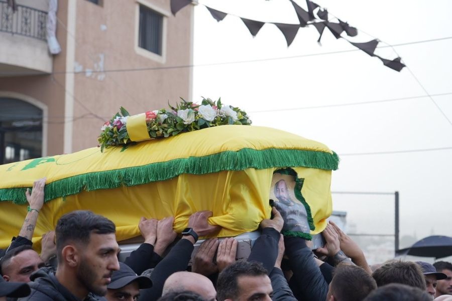 حزب الله وأهالي عبا شيّعوا الشهيد المجاهد علي داوود عميص