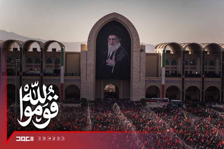 بيان للإمام السيد مجتبى الخامنئي بمناسبة مراسم تشييع ودفن قائد الأمة الشهيد