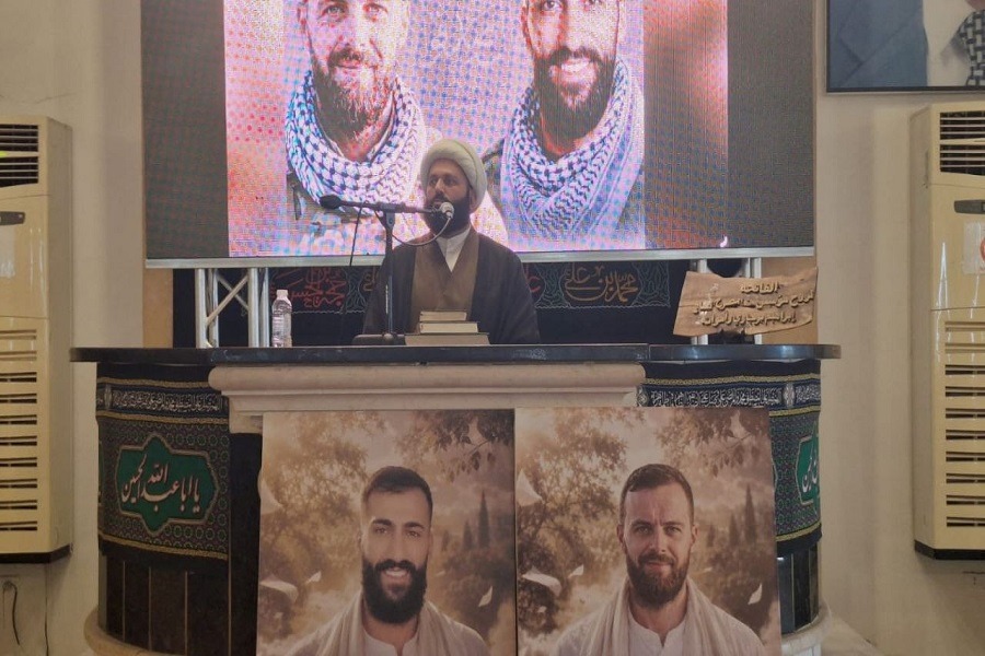 حفل تأبيني للشهيديْن محمود ومحمد المولى في ذكرى أربعينهما