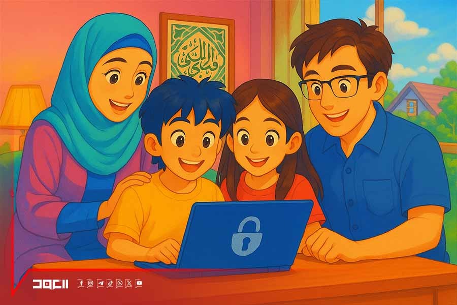 الأمان الرقمي داخل الأسرة