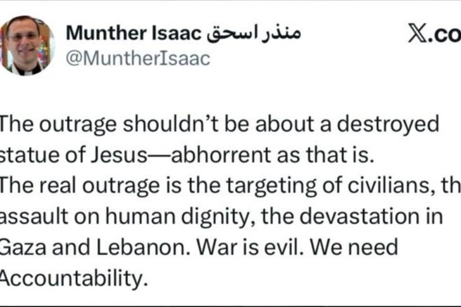 قسّ من بيت لحم تعليقًا على إقدام جندي 