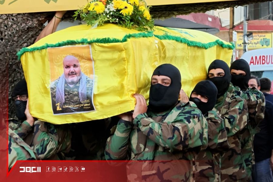 تشييع الشهيد الجريح حسين محمد المقداد في الغبيري