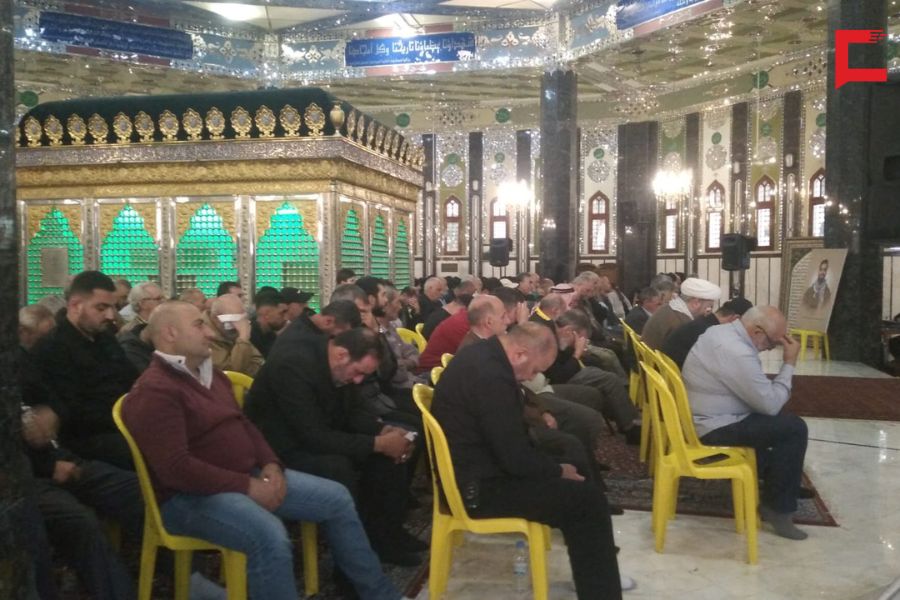 إحياء الذكرى السنوية الأولى لثلة من شهداء بلدة النبي شيت 