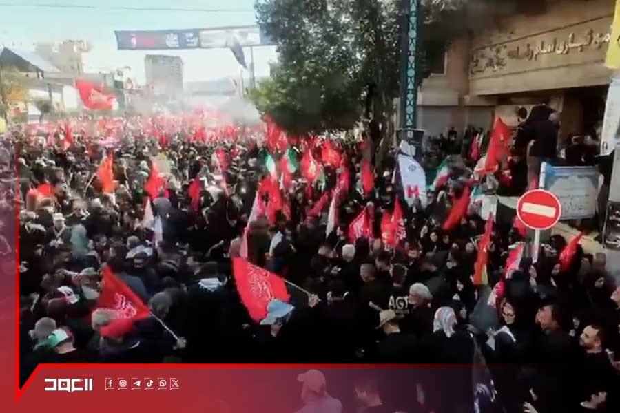 المشهد في مشهد المقدسة فوق الوصف.. مليونية وداع القائد الشهيد (قده)