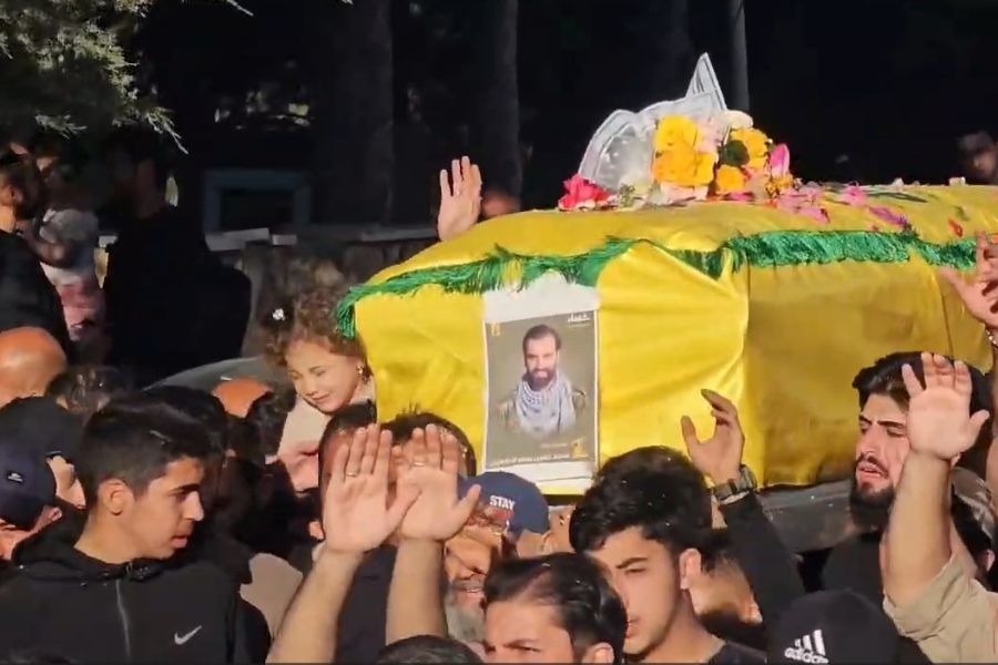 حزب الله شيّع الشهيد محمد الموسوي في النبي شيث بموكب مهيب