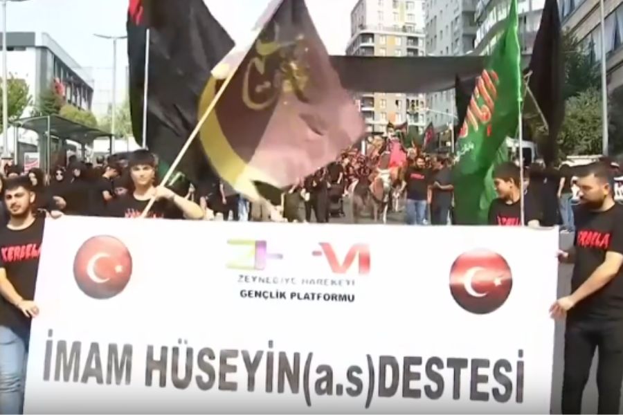 إحياء مراسم يوم عاشوراء في مدينة إسطنبول