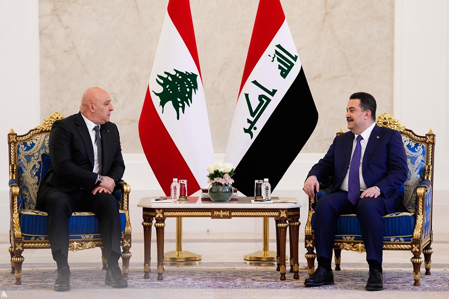 الرئيس اللبناني يختتم زيارته للعراق: استمرار التعاون والتنسيق بين الجانبين