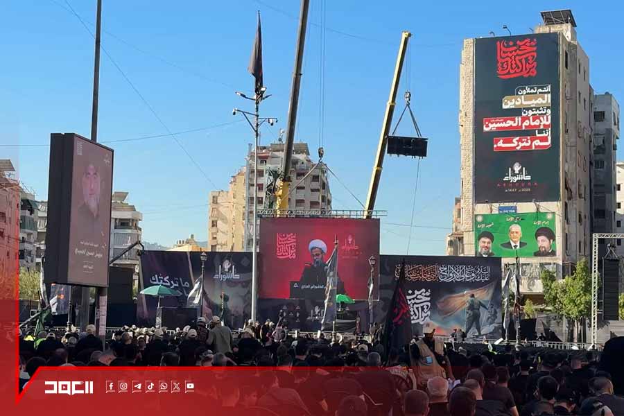 فيديو| الضاحية الجنوبية تغصّ بالحشود في إحياء ذكرى العاشر من المحرم