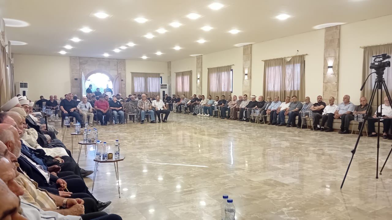 لبنان| لقاء تضامني في المنية نصرةً لإيران وتنديدًا بالعدوان الصهيوني