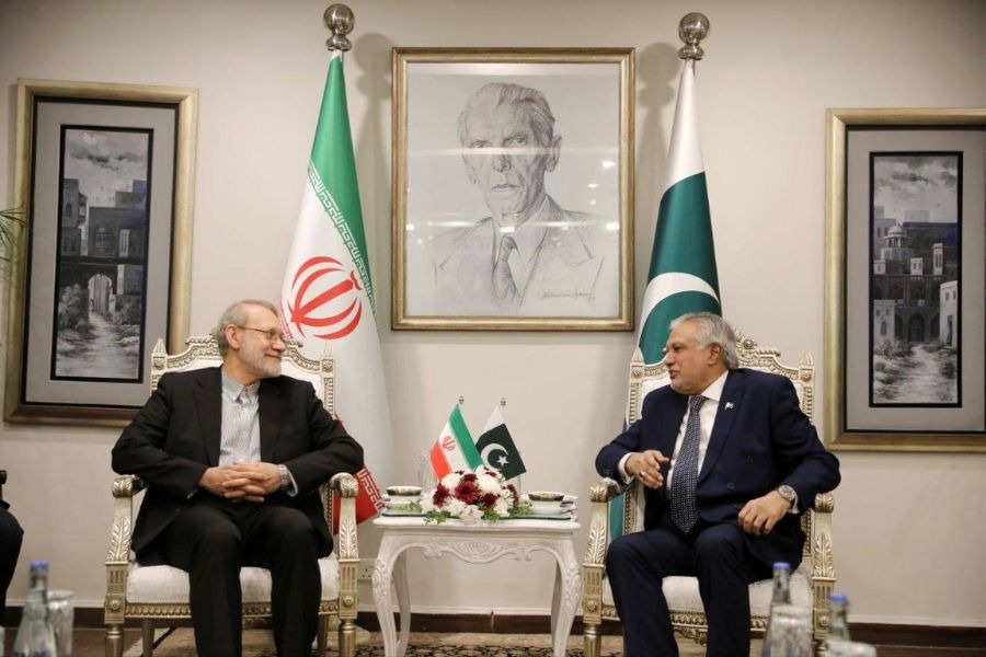 لاريجاني: التعاون بين طهران وإسلام آباد يسهم في تحقيق الاستقرار الإقليمي