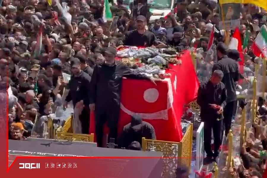 نعش الإمام في النجف الأشرف.. الأمة تتسابق لنظرة الوداع