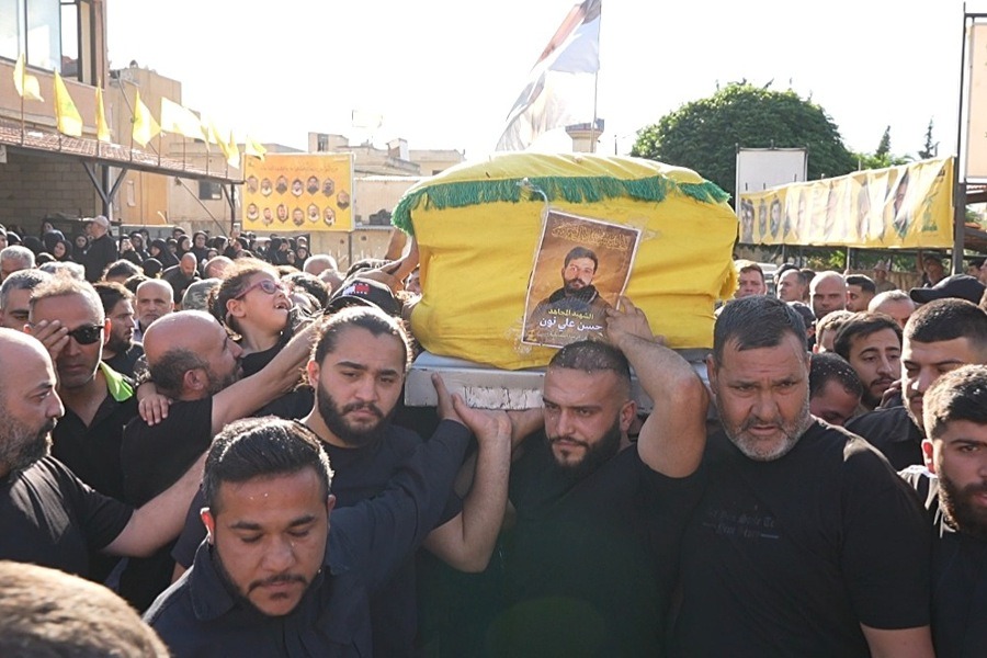 حزب الله يشيّع الشهيد المجاهد حسن علي نون 