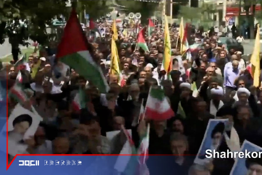 تظاهرات في مدن إيرانية تأكيدًا على الإسناد الشعبي لقيادة البلاد 