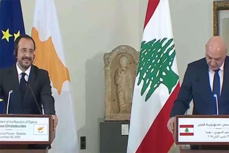 لبنان وقبرص يوقّعان اتفاقية ترسيم الحدود البحرية والرئيس عون يدعو لتطوير الاتفاقيات