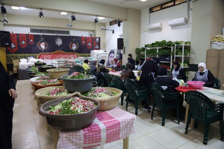 حزب الله أطلق العمل في المطبخ الرمضاني في مجمع الإمام المجتبى (ع) في السان تيريز