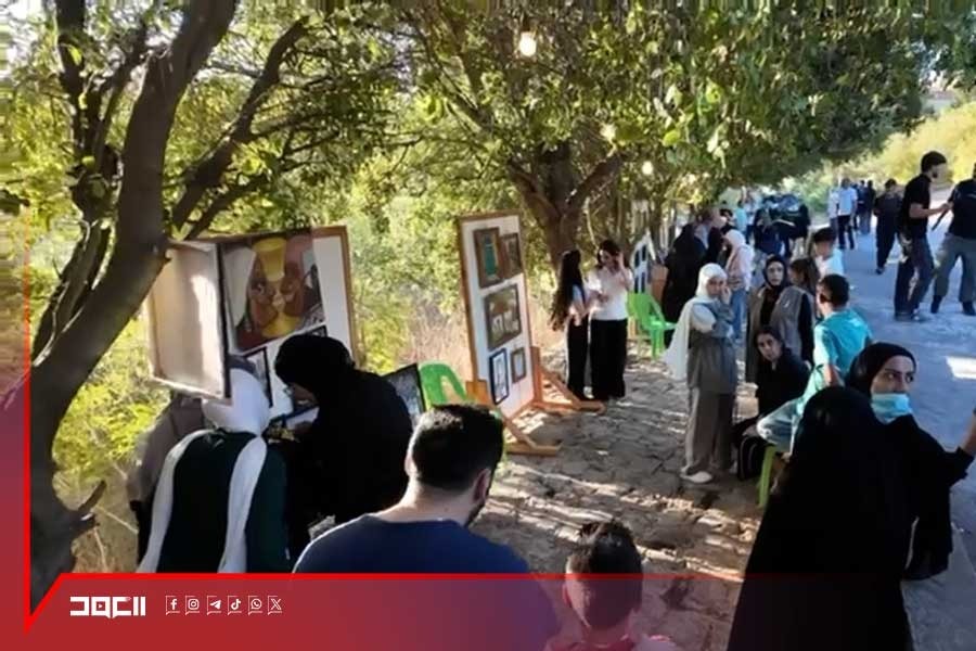 صمود وإبداع.. معرضٌ فني في شقرا يؤكّد التمسك بالأرض في مواجهة الاحتلال