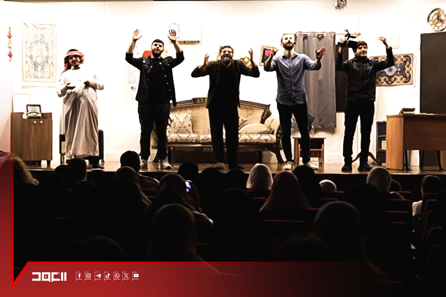 مسرحية فوقاني تحتاني.. مقاومة من نوع آخر