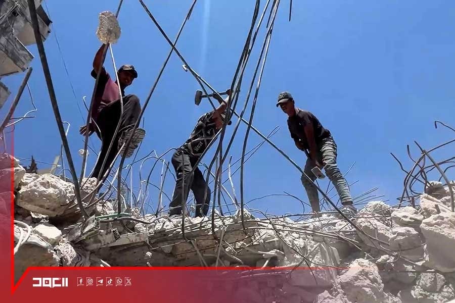 بين الركام والرزق.. شباب غزة في مهنة جديد محفوفة بالمخاطر