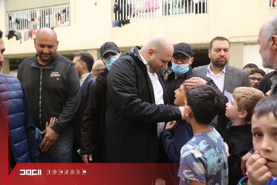 جولة وزير الصحة على النازحين في بيروت